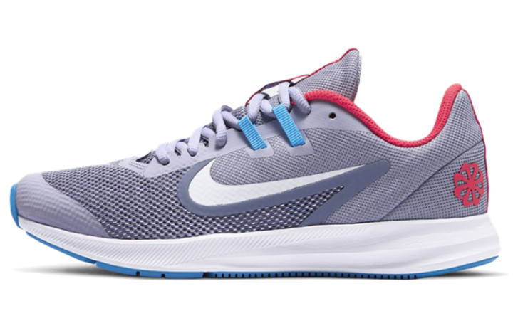 Nike Nike Downshifter 9 'Gray Blue Red' Gs