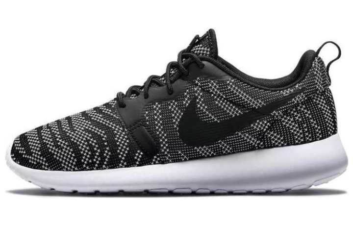 Nike Nike Roshe Run Jacquard White Black Women's