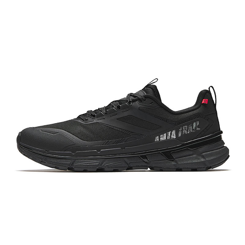 ANTA SUPERSTORE CHAOJIANTA Cushioning Slip Resistant Cushioning Slip Resistant Low top Outdoor Shoes Men's Basic Black