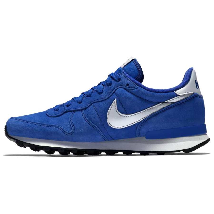 Nike Nike Internationalist Slip Resistant Abrasion Resistant Low top Casual Running Shoes Men's Blue