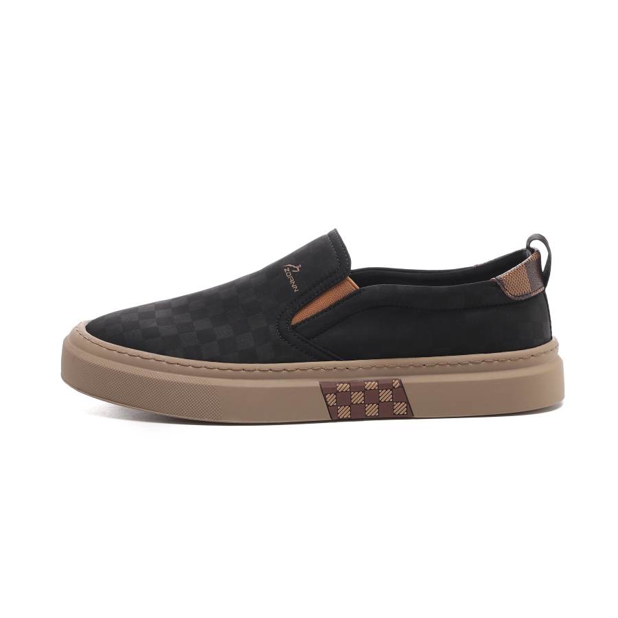 ZHENGDANNU Men's Casual Shoes Men's Black