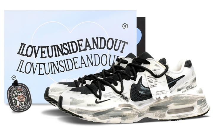 Nike Nike Air Max Fusion Mesh Cushioning Slip Resistant Abrasion Resistant Lightweight