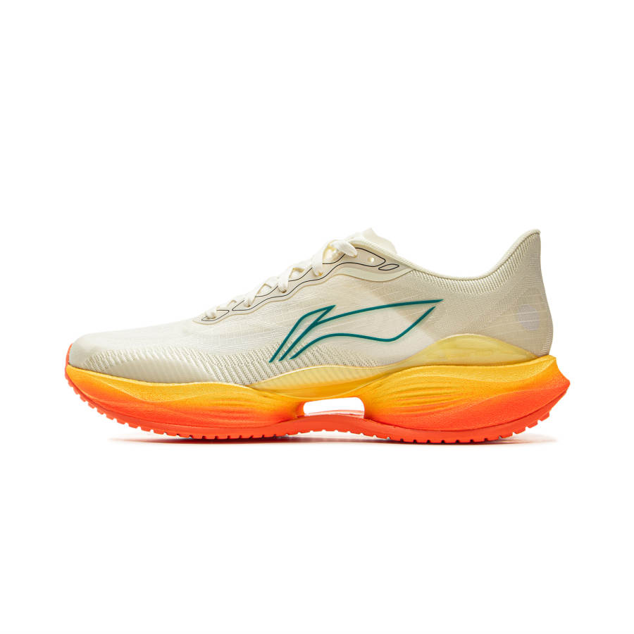 Li-Ning Li Ning Super Light 22 Low top Running Shoes Men's Beige Orange