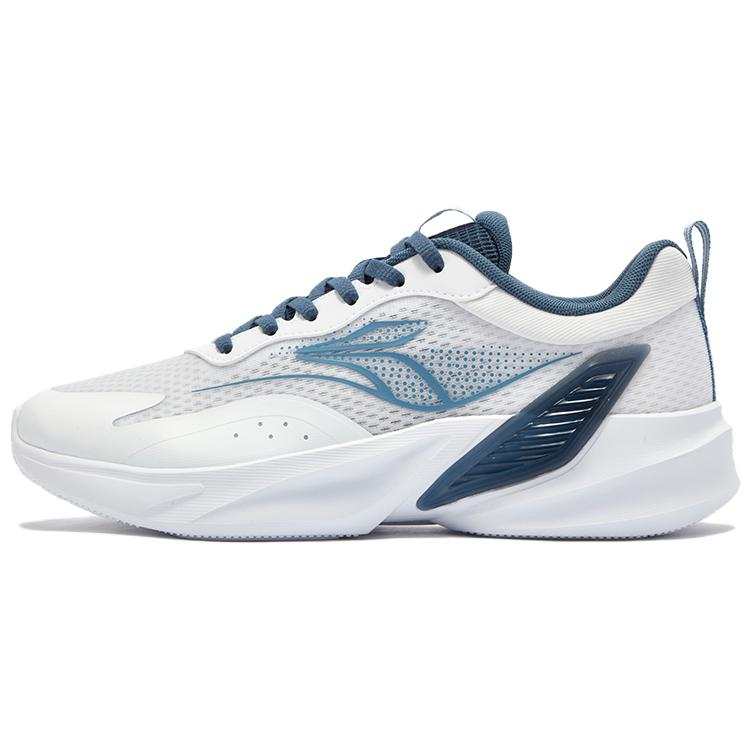 361° Cushioning Breathable Lightweight Low top Training Running Shoes Men's Nostalgic White