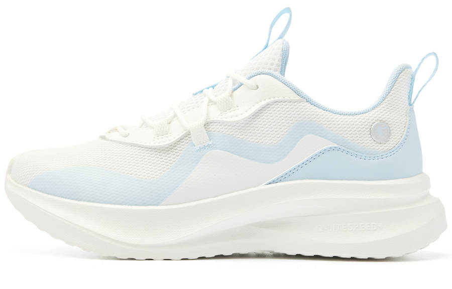 QIAODAN Low top Casual Running Shoes Women's White Blue