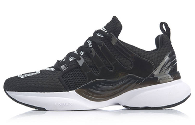 Li-Ning Li Ning Crazy Run X Sports Cushioning Rebound Cushioning Rebound Low top Running Shoes Women's Standard Black