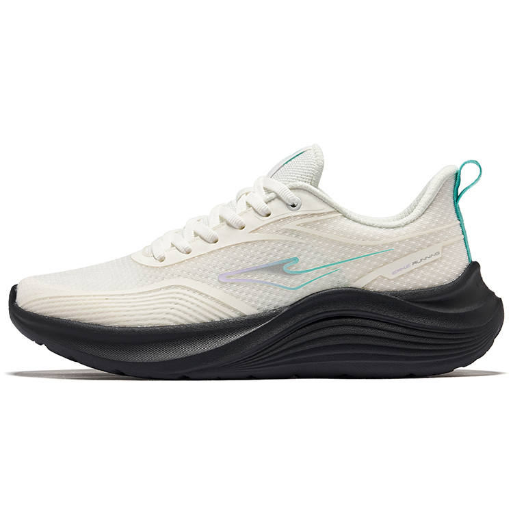 Erke Cushioning Rebound Low top Casual Running Shoes Women's Microcrystal White