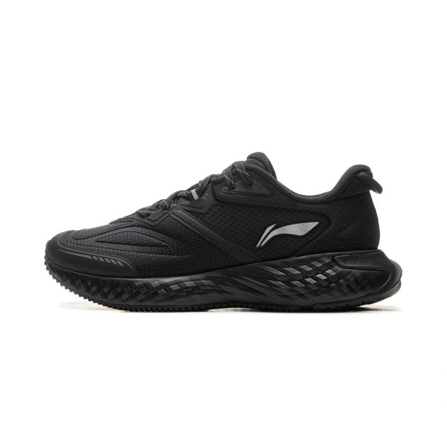 Li-Ning Li Ning Cloud Shield TPU Slip Resistant Abrasion Resistant Low top Casual Running Shoes Women's Black