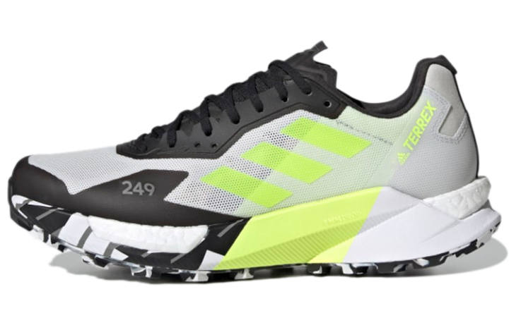 Adidas Adidas Wmns Terrex Agravic Ultra Trail 'White Solar Yellow' Women's