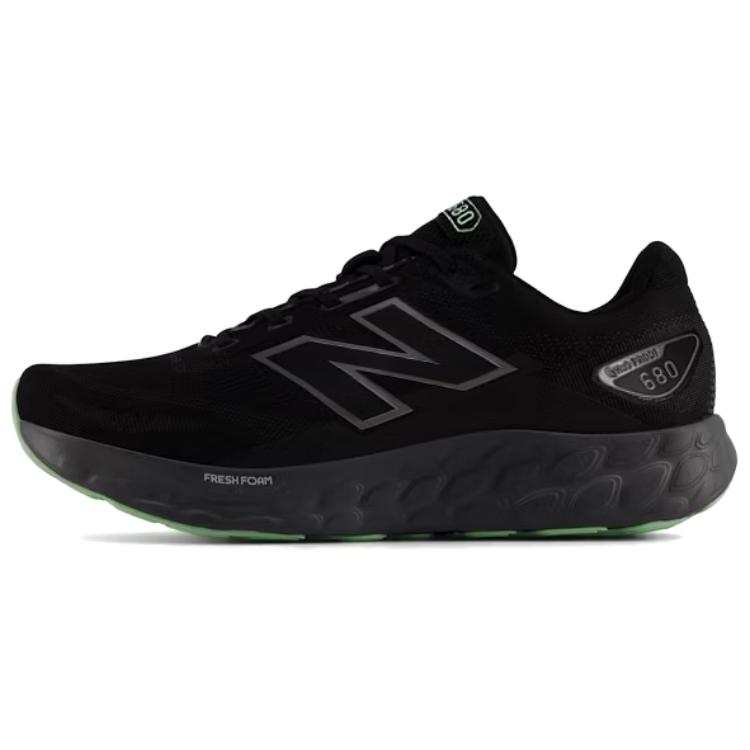New Balance New Balance Fresh Foam 680v8 Running Shoes Men's Black Green