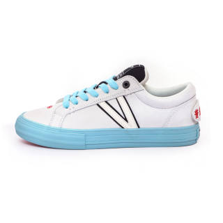 X-JIMSUN X JIMSUN Coverage Cushioning Breathable Low top Skate Shoes Unisex Sky Blue