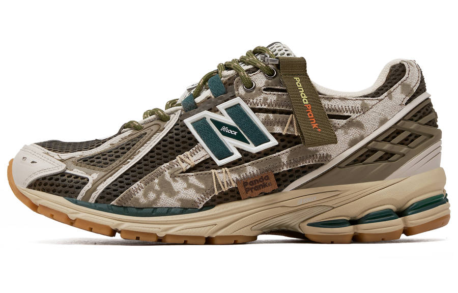 New Balance New Balance NB 1906R Leather Slip Resistant Abrasion Resistant Low top Running Shoes Unisex Green Brown