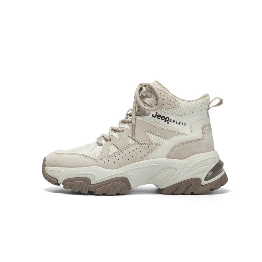 JEEP SPIRIT Synthetic Leather High top Outdoor Shoes Women's