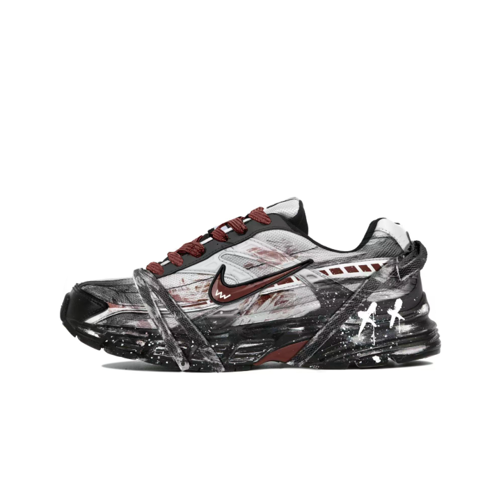 Nike Nike Initiator Cushioning Breathable Support Low top Casual City Commuting Running Shoes Men's Black Gray