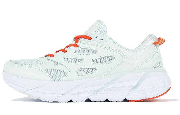 HOKA ONE ONE Clifton L Wan Blue Mandarin Red All Gender