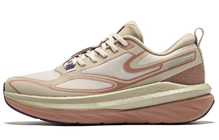 Erke Cushioning, Wear Resistant Low top Running Shoes Women's Light Linen