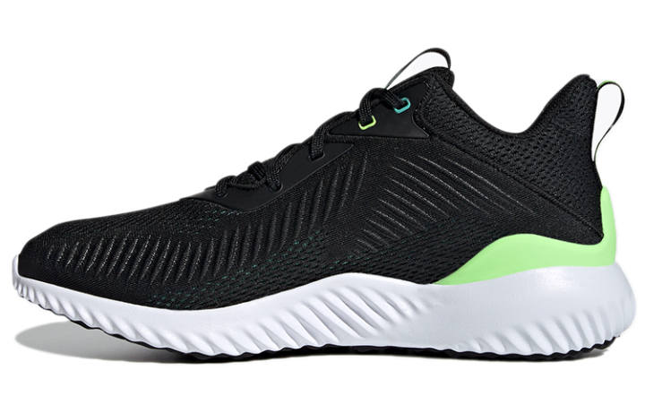 Adidas Adidas AlphaBounce Fabric Slip Resistant And Breathable Slip Resistant And Breathable Low top Marathon Running Shoes