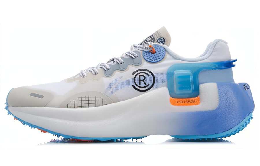Li-Ning Li Ning Ranger Essential Low top Running Shoes Unisex Blue White