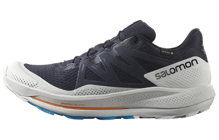 SALOMON Pulsar Trail Gore Tex Textile, Leather Slip Resistant, Abrasion Resistant, Breathable Low top Outdoor Shoes
