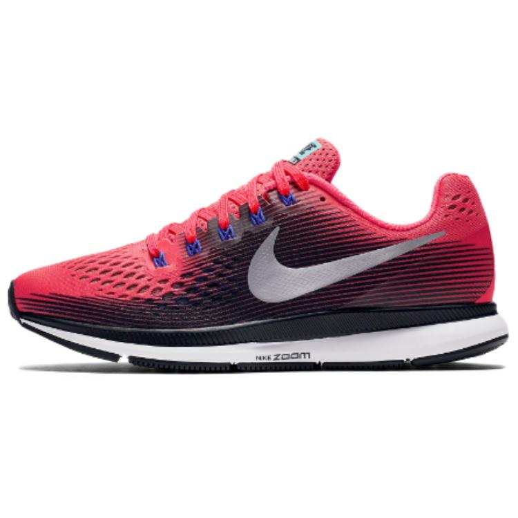 Nike Nike Pegasus 34 Abrasion Resistant Breathable Abrasion Resistant Breathable Low top Running Shoes Unisex Pink Black