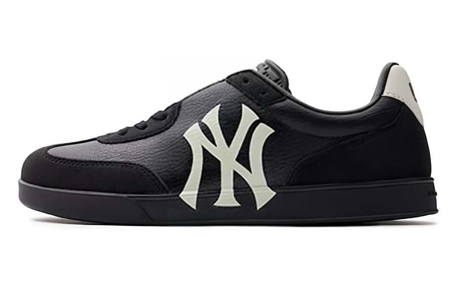 MLB MLB Squeeze Comfortable Cushioning Abrasion Resistant Low top German Army Trainers Unisex Black