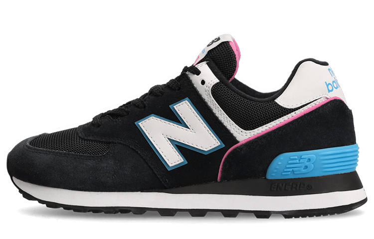 New Balance 574 Wmns New Balance 'Black Vibrant Sky Pink' Women's