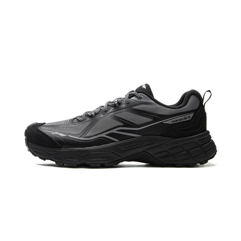 Li-Ning Li Ning Outdoor CF Tracing Rebound Breathable Low top Outdoor Shoes Unisex Black Gray