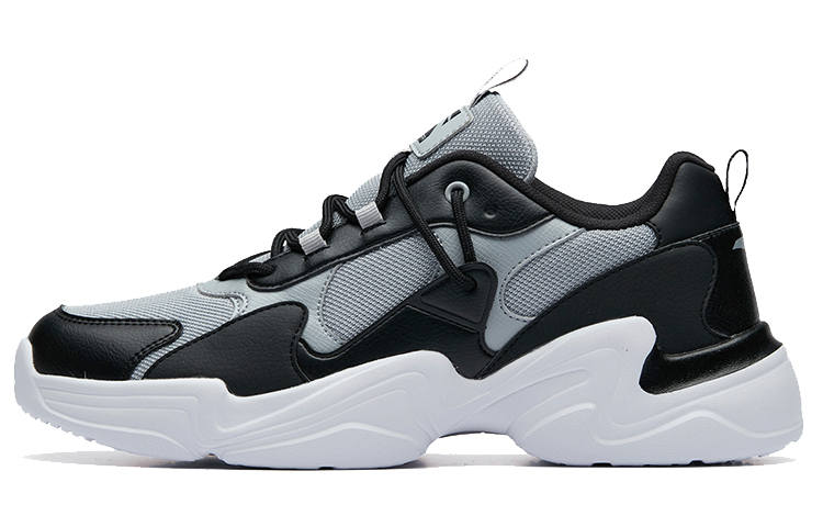 ANTA Chunky Sneakers Men's Low Top Mist Gray/Black/Anta White