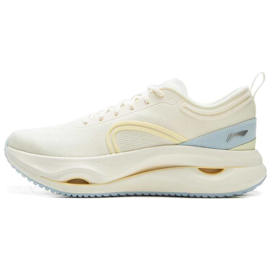 Li-Ning Li Ning Running Shoes Women's Beige Blue