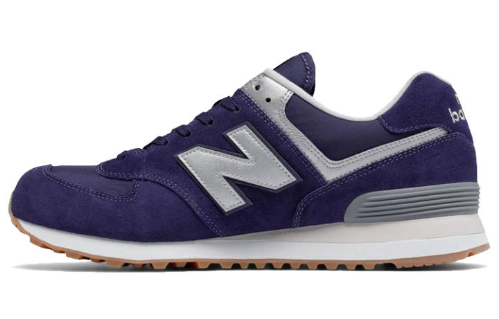 New Balance New Balance NB 574 Comfortable Low top Running Shoes Men's Blue Purple