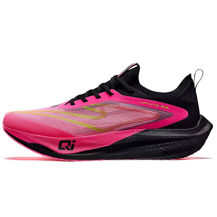 Erke Blue Environment 2.5 Cushioning Breathable Rebound Low top Marathon Running Shoes Men's Green Plum