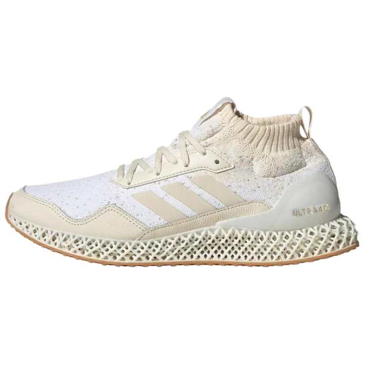 Adidas Adidas Ultra 4D Mid top Casual Running Shoes Men's White