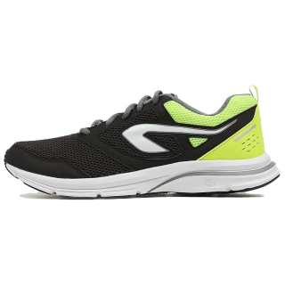 DECATHLON Slip Resistant Abrasion Resistant Low top Casual Running Shoes Men's Black