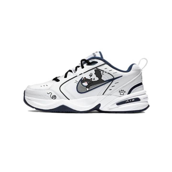 Nike Nike Air Monarch 4 Chunky Sneakers Unisex Low Top Black/White