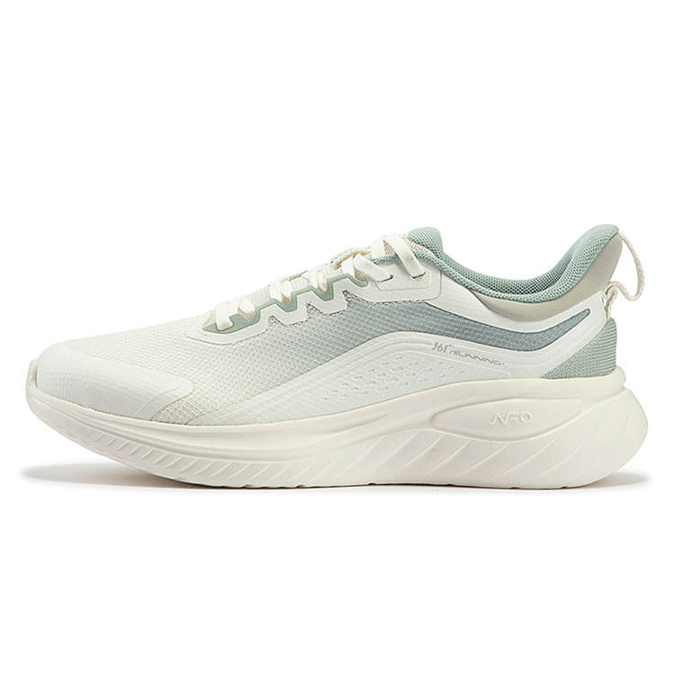 361° Slip Resistant Abrasion Resistant Low top Running Shoes Women's Light Smoke Green