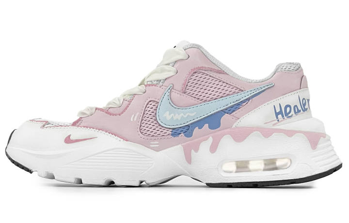 Nike Nike Air Max Fusion Low top Running Shoes Women's White Pink