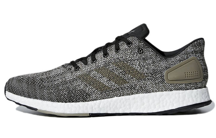 Adidas Adidas Pureboost Dpr Comfortable Cushioning Low top Running Shoes Men's Linen Green