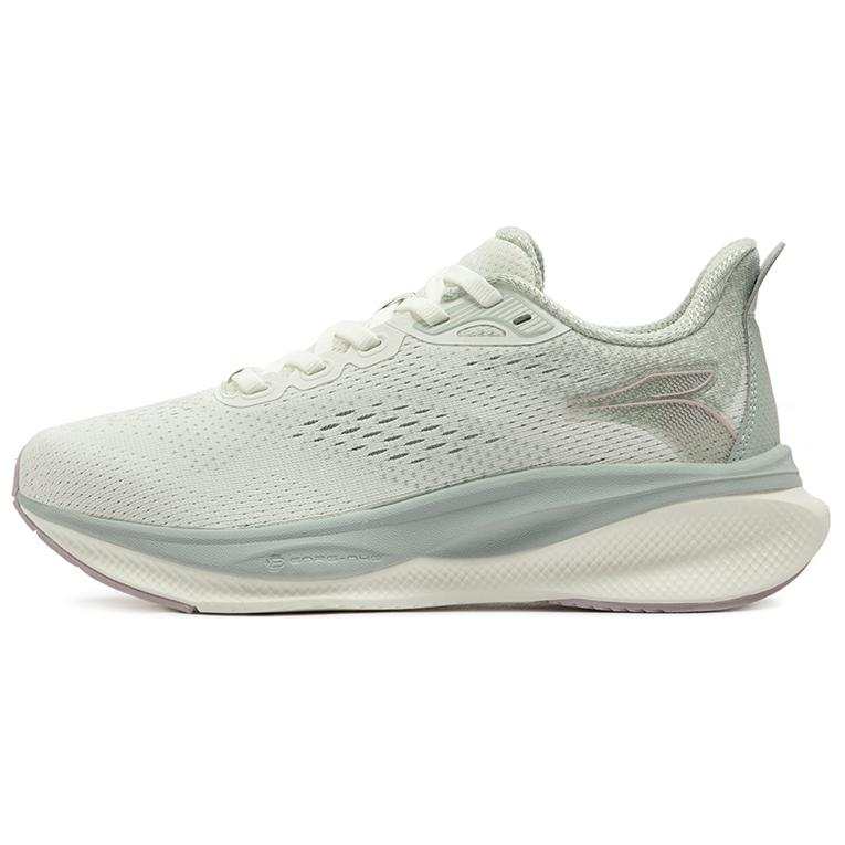 361° Slip Resistant And Abrasion Resistant Coverage Low top Sprint Running Shoes Women's Gray Green