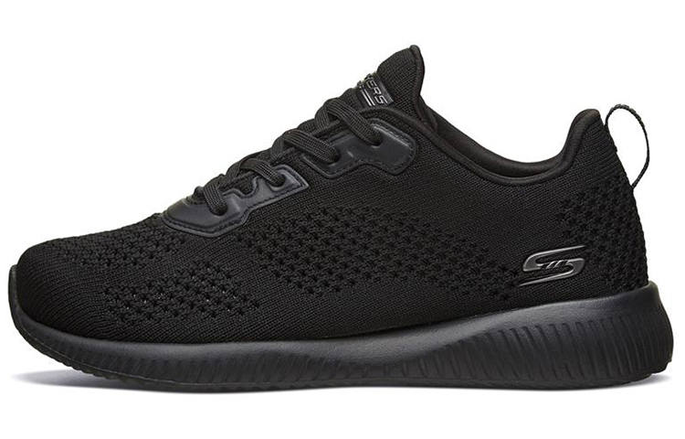 Skechers BOBS SQUAD Abrasion Resistant Abrasion Resistant Low top Casual Running Shoes Women's Black