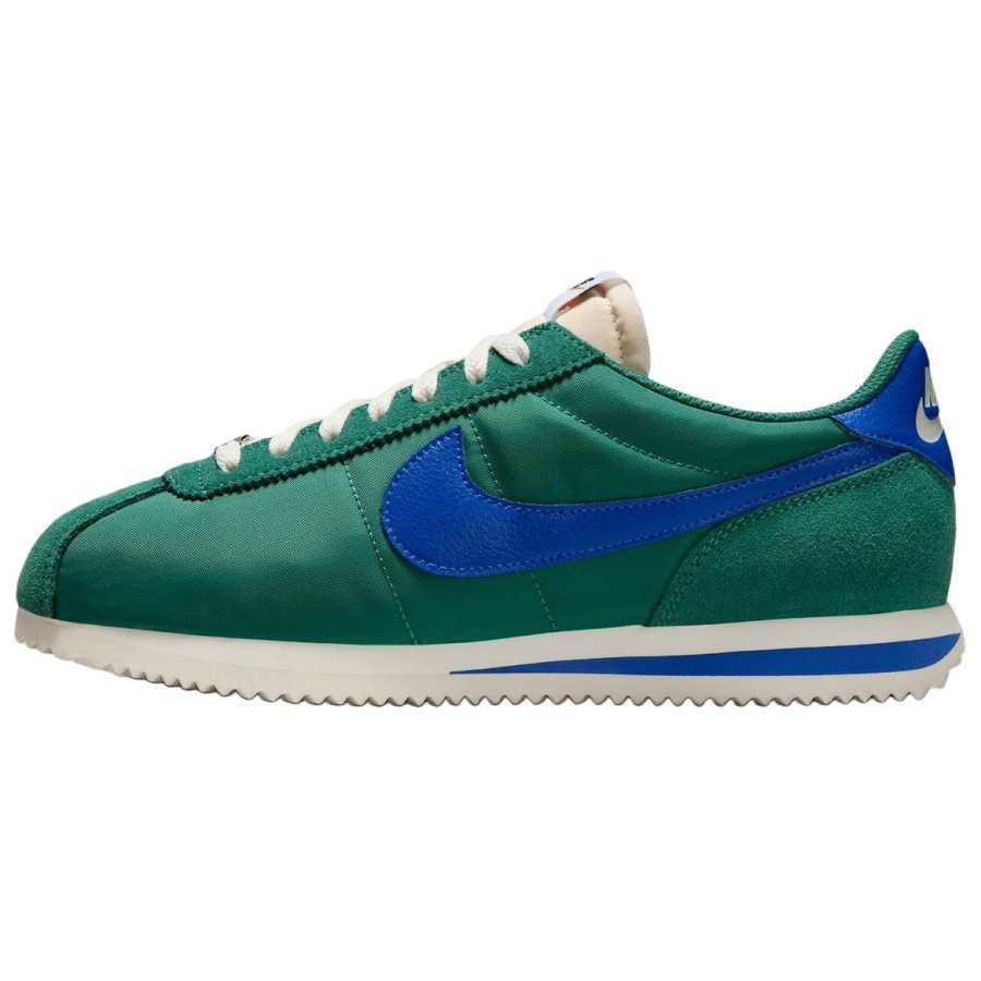 Nike Nike Cortez Slip Resistant Abrasion Resistant Low top Casual Running Shoes Women's Green