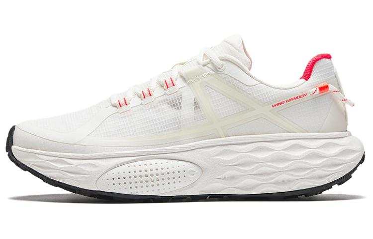Anta ChengFeng Cushioning Breathable Low top Running Shoes Men's Ecru