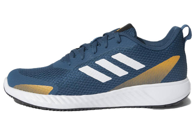 Adidas Adidas Adi Trend Comfortable Fabric Slip Resistant Abrasion Resistant Low top Running Shoes Men's Blue