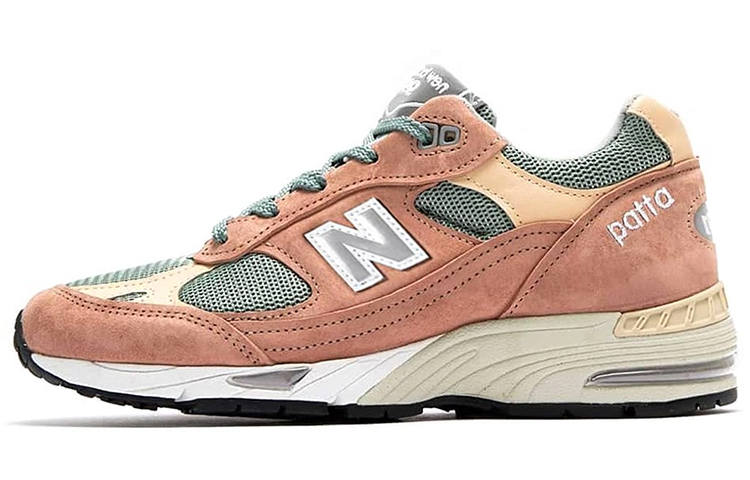 New Balance 991 Patta x 991 New Balance Made in England 'Dusty Pink'