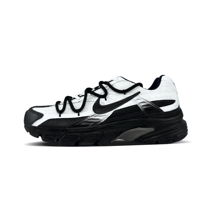 Nike Nike Initiator Cushioning Low top Casual City Commuting Running Shoes Men's Black White