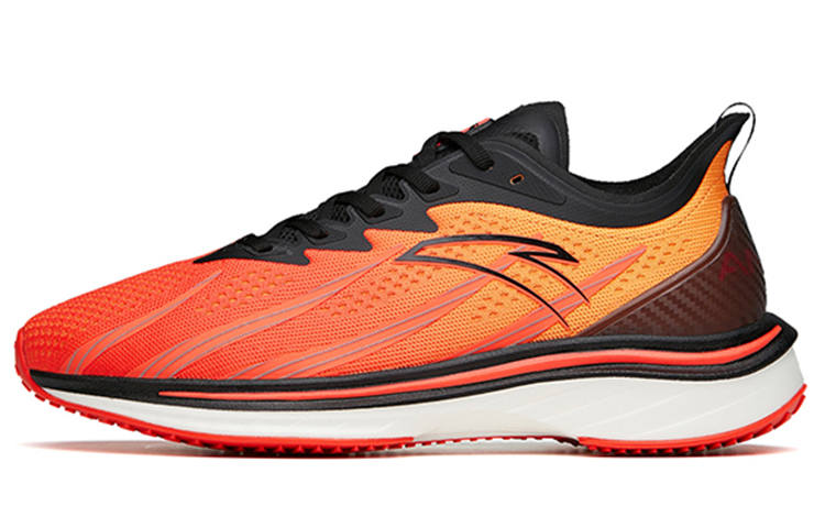 ANTA ANTA Running Series Sneakers Wormhole Tech 'Orange Red Black'