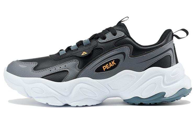 PEAK Cushioning Slip Resistant Cushioning Slip Resistant Low top Running Shoes Men's Paloma Gray/Black