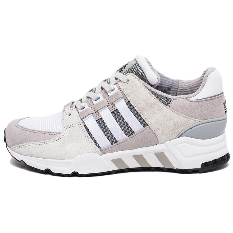 Adidas Adidas EQT Running Leather Slip Resistant Abrasion Resistant Low top Running Shoes Unisex Beige