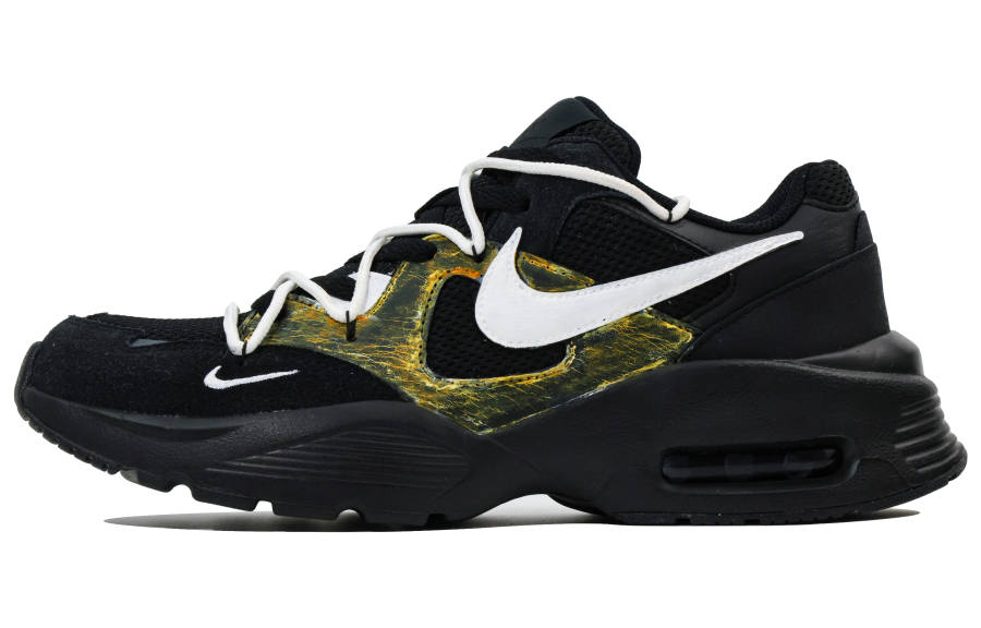 Nike Nike Air Max Fusion Low top Running Shoes Men's Black White
