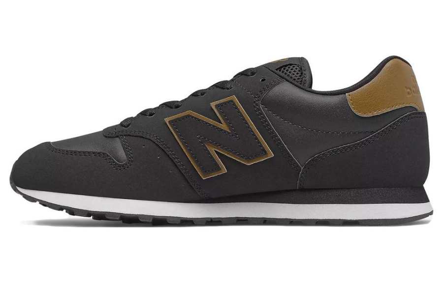 New Balance New Balance NB 500 Comfortable Low top Running Shoes Men's Black Brown