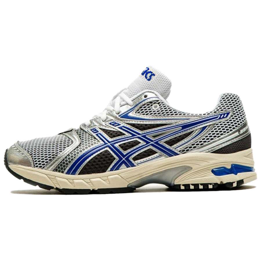 ASICS GEL DS TRAINER 14 Fabric Abrasion Resistant Breathable Low top Running Shoes Unisex Gray Silver Blue